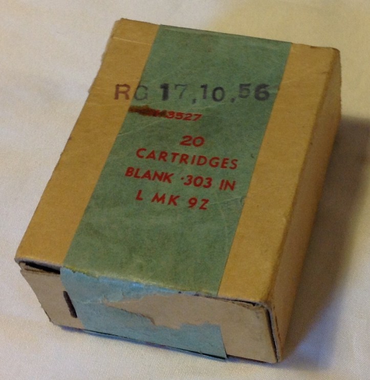 .303 Blank Ammunition Packaging Tales from the Supply Depot