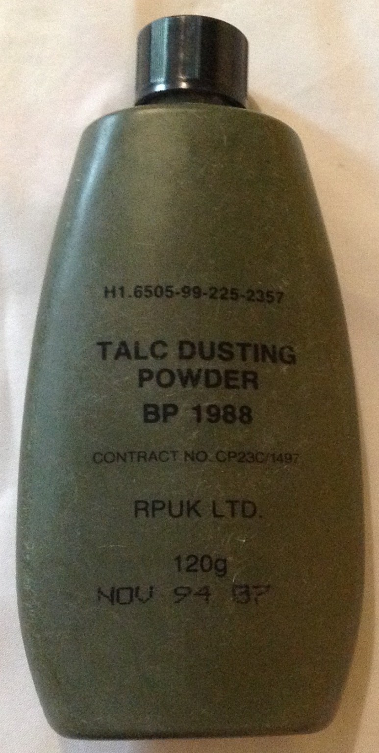 1990s Talcum Powder Tube Tales from the Supply Depot