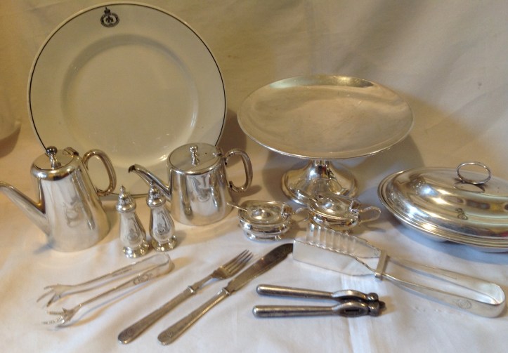 Indian Army Canteen Board Silver Tableware Tales from the Supply Depot