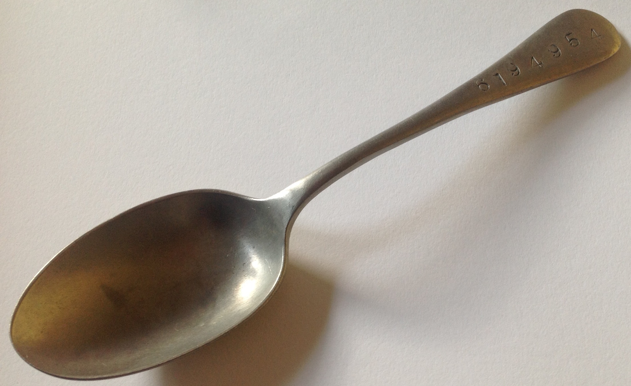 Soldier Marked Indian Spoon Tales from the Supply Depot