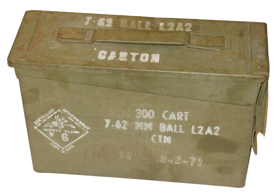 Australian 7.62mm Ammunition Box Tales from the Supply Depot