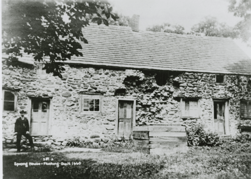 1902 The Cow and Chickens That Lived in the SprongDuryea House in