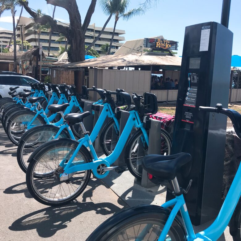 ハワイ島交通手段は？ロイヤルコナリゾート近く『レンタル自転車』を発見！