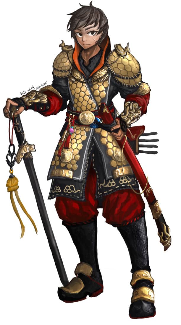 [BLACK DESERT ONLINE KOREA] De très beaux fanarts. Hatenak Le Petit Bridé