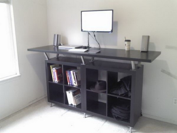 20+ Cool and Budget IKEA Desk Hacks Hative