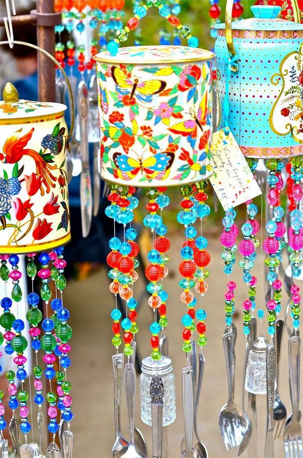 30+ Amazing DIY Wind Chime Ideas & Tutorials Hative