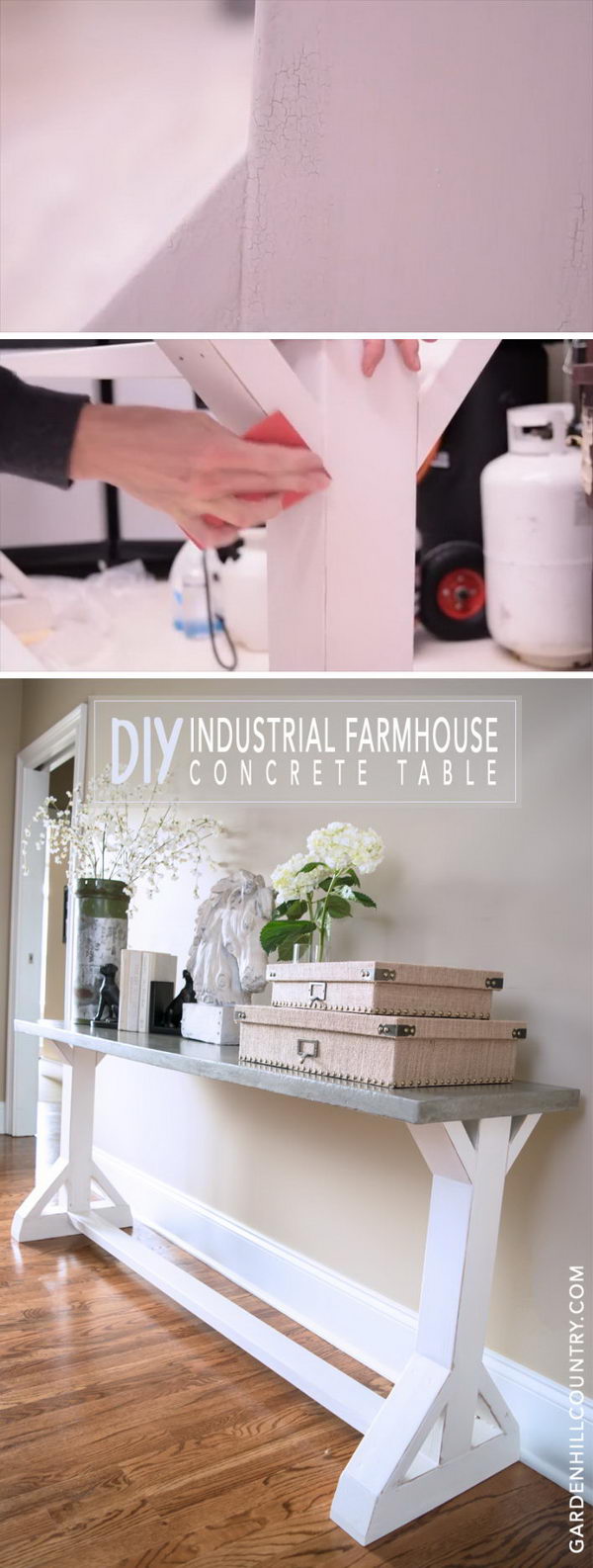 20+ Easy DIY Console Table and Sofa Table Ideas