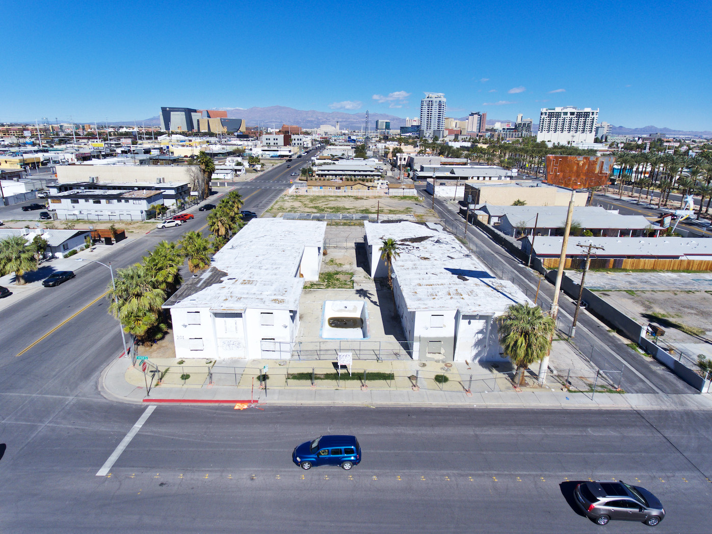 201 E Utah DTLV land for sale downtown Las Vegas