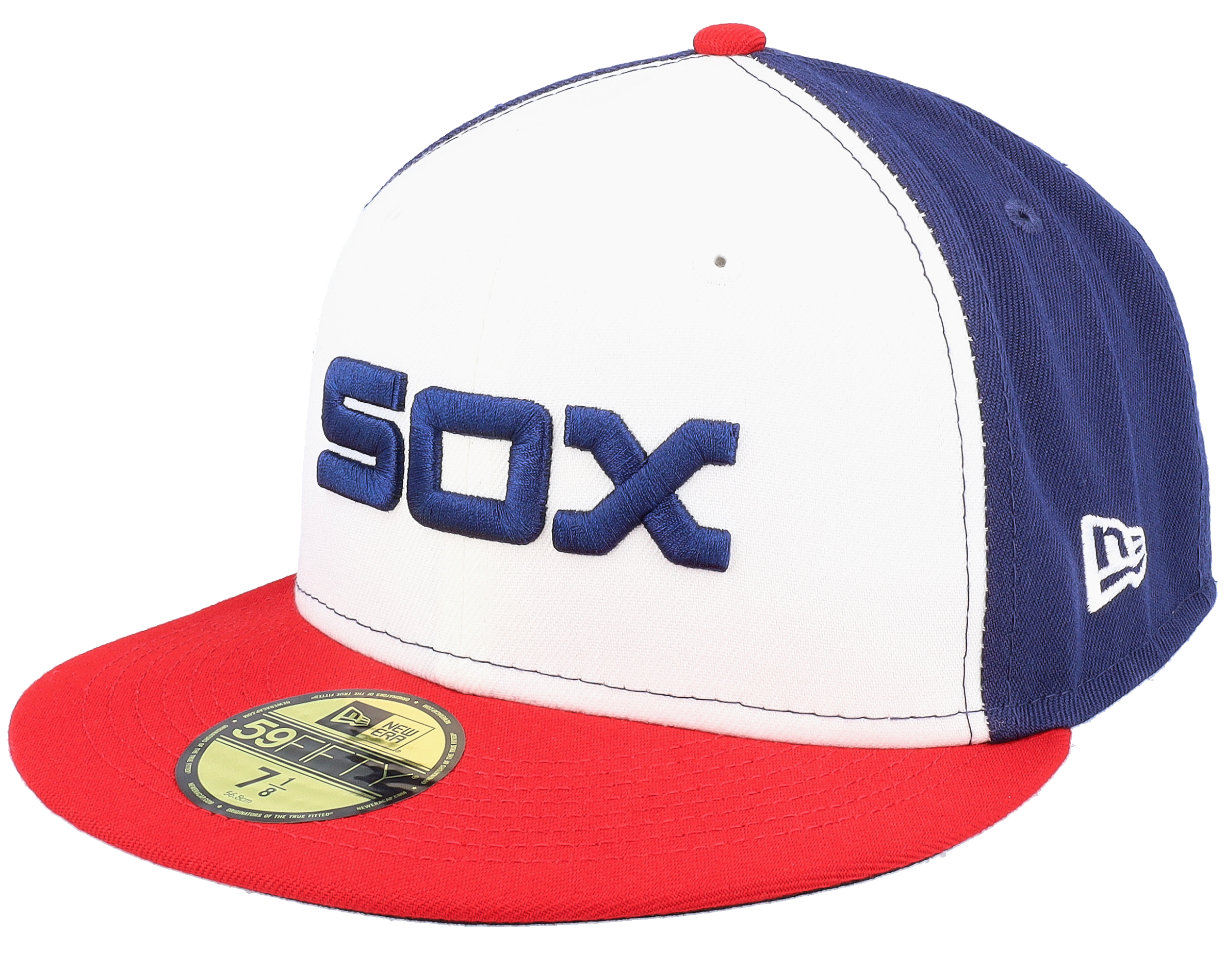Chicago White Sox Authentic OnField 59FIFTY White/Blue/Red Fitted