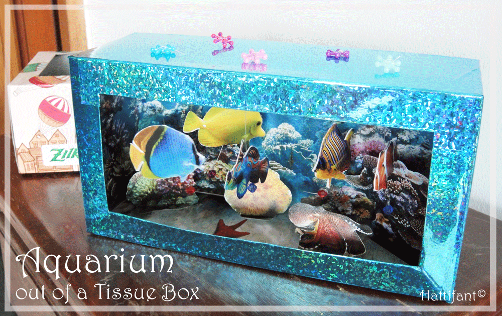 Tissue Box Aquarium