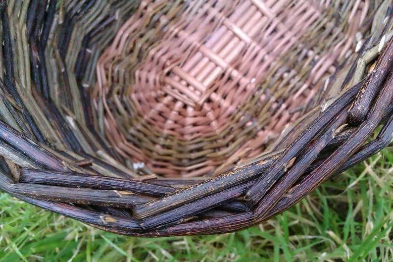 Oval storage basket Hatton Willow