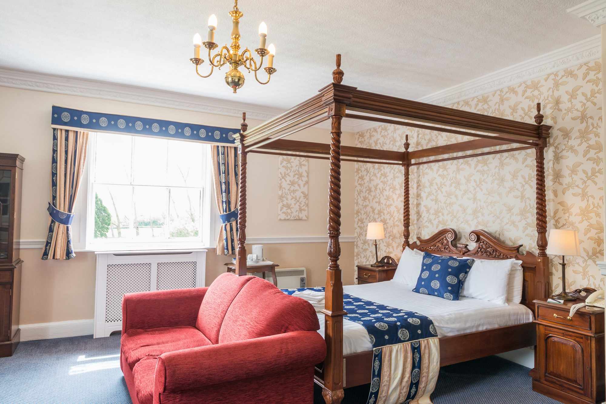 Four Poster Rooms Haughton Hall Hotel Haughton Hall Hotel