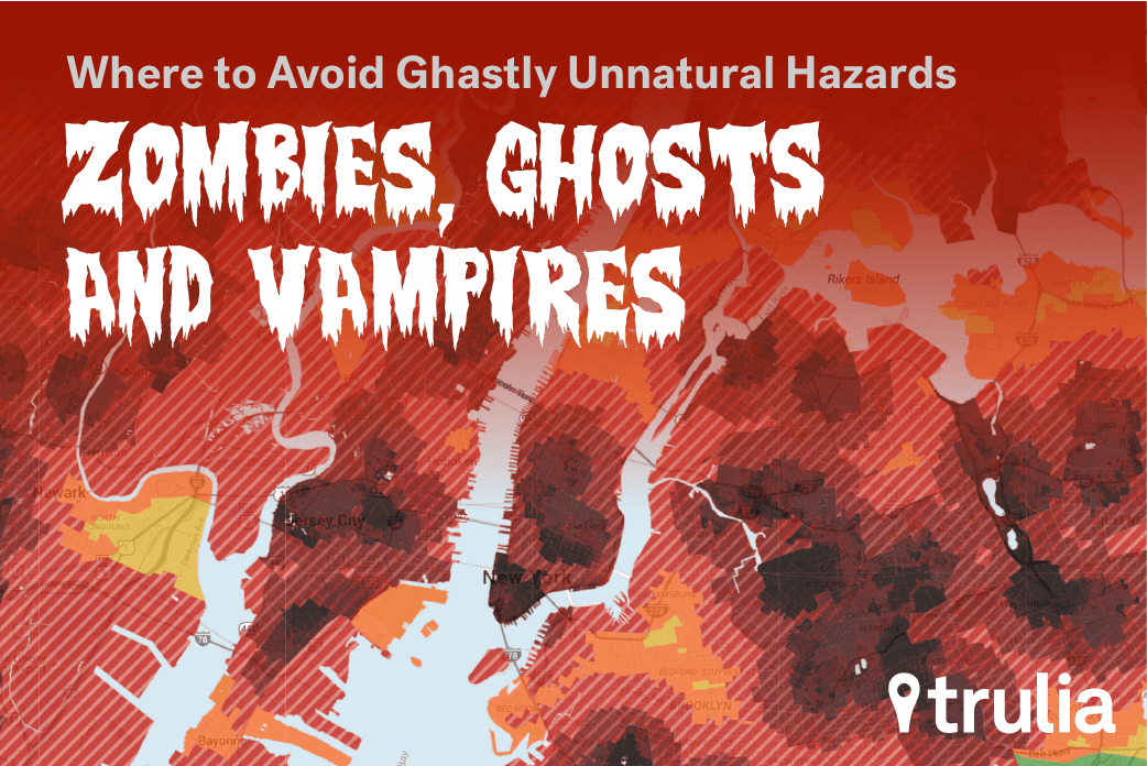 Trulia’s unnatural hazard zone of Zombies, Vampires, and Ghosts