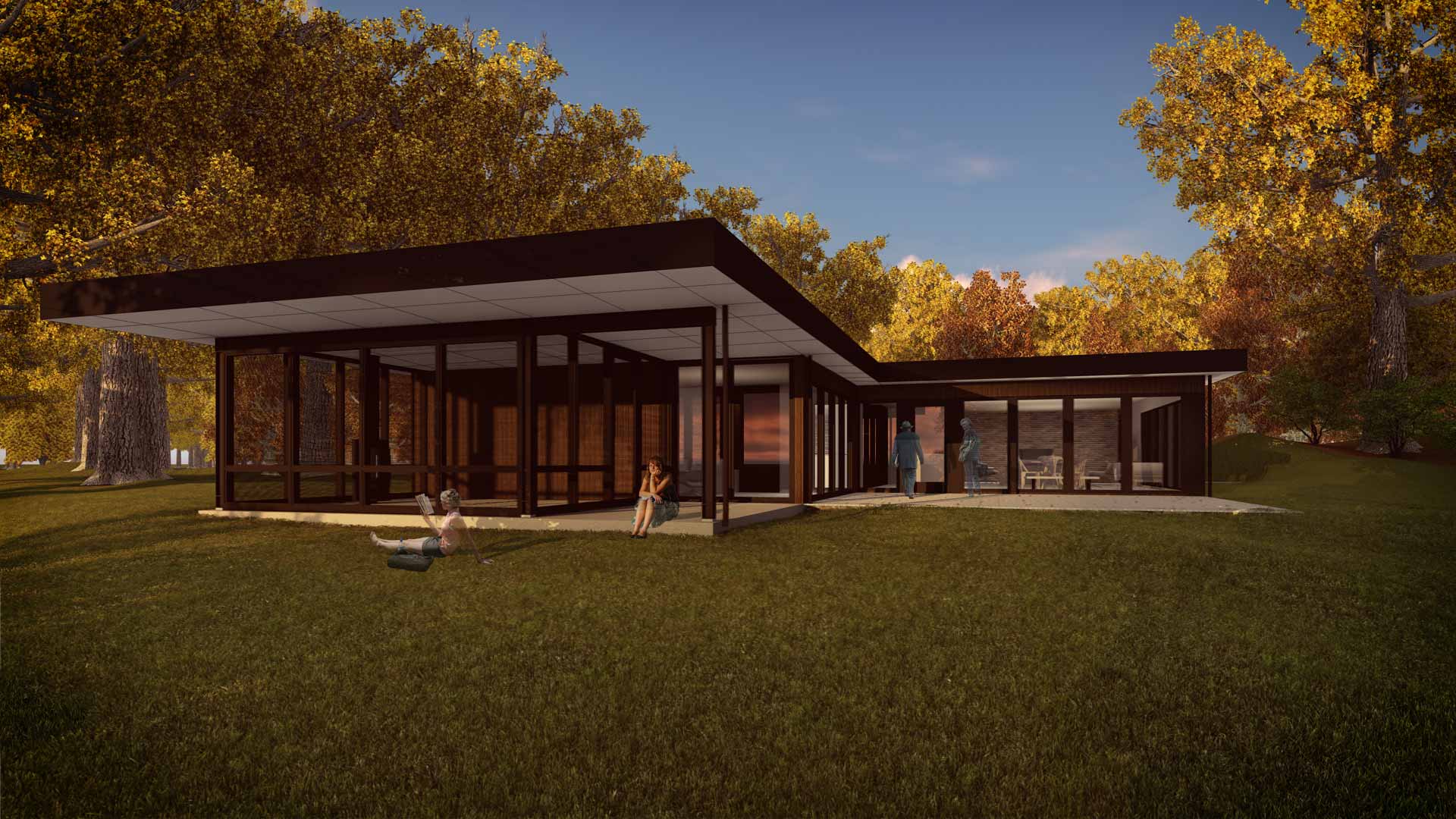 Mid Century Modern Elevations