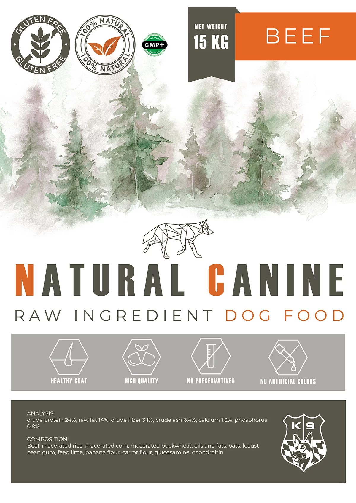 Pickup Only Beef Cold Pressed Kibble German Shepherd Breeder