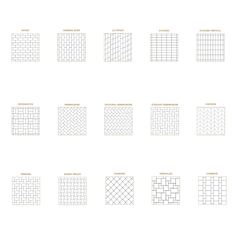 Tile Pattern Names 15 Best Types of Layout Designs