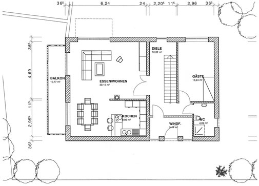 Planung eines Kaminofens. Hausbau, ein Baublog