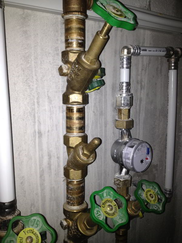 Ein Problem mit Warmwasser Hausbau, ein Baublog