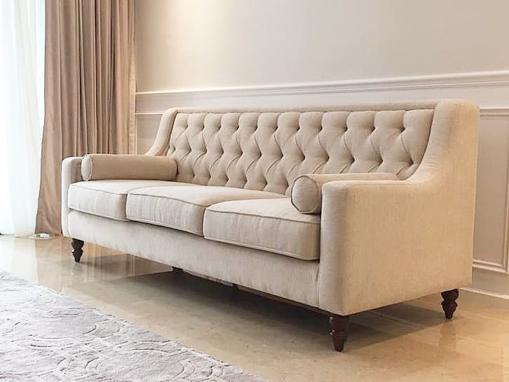 Aubrey Modern Chesterfield Sofa Bespoke Collection Hause