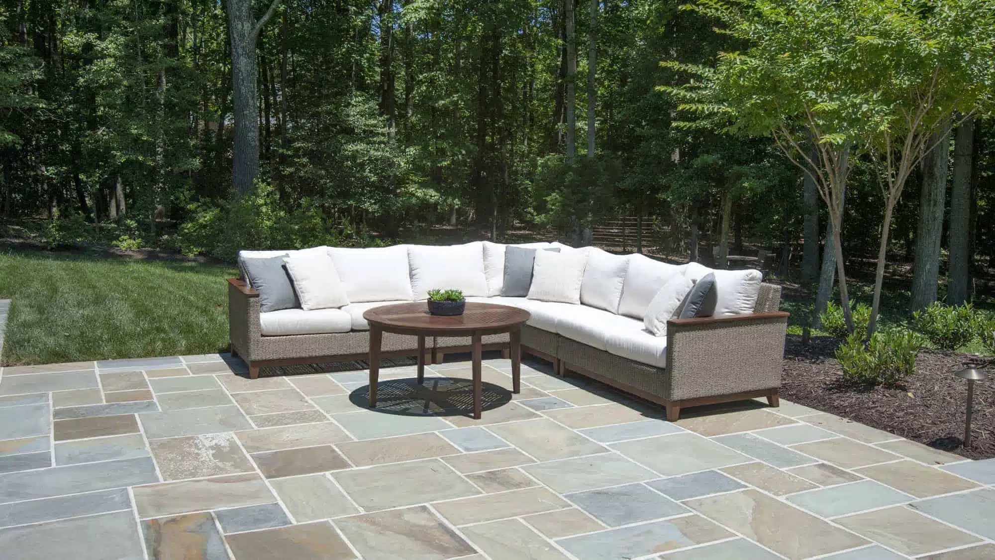 Jensen Leisure Coral Sectional Corner / Natural Hausers Patio