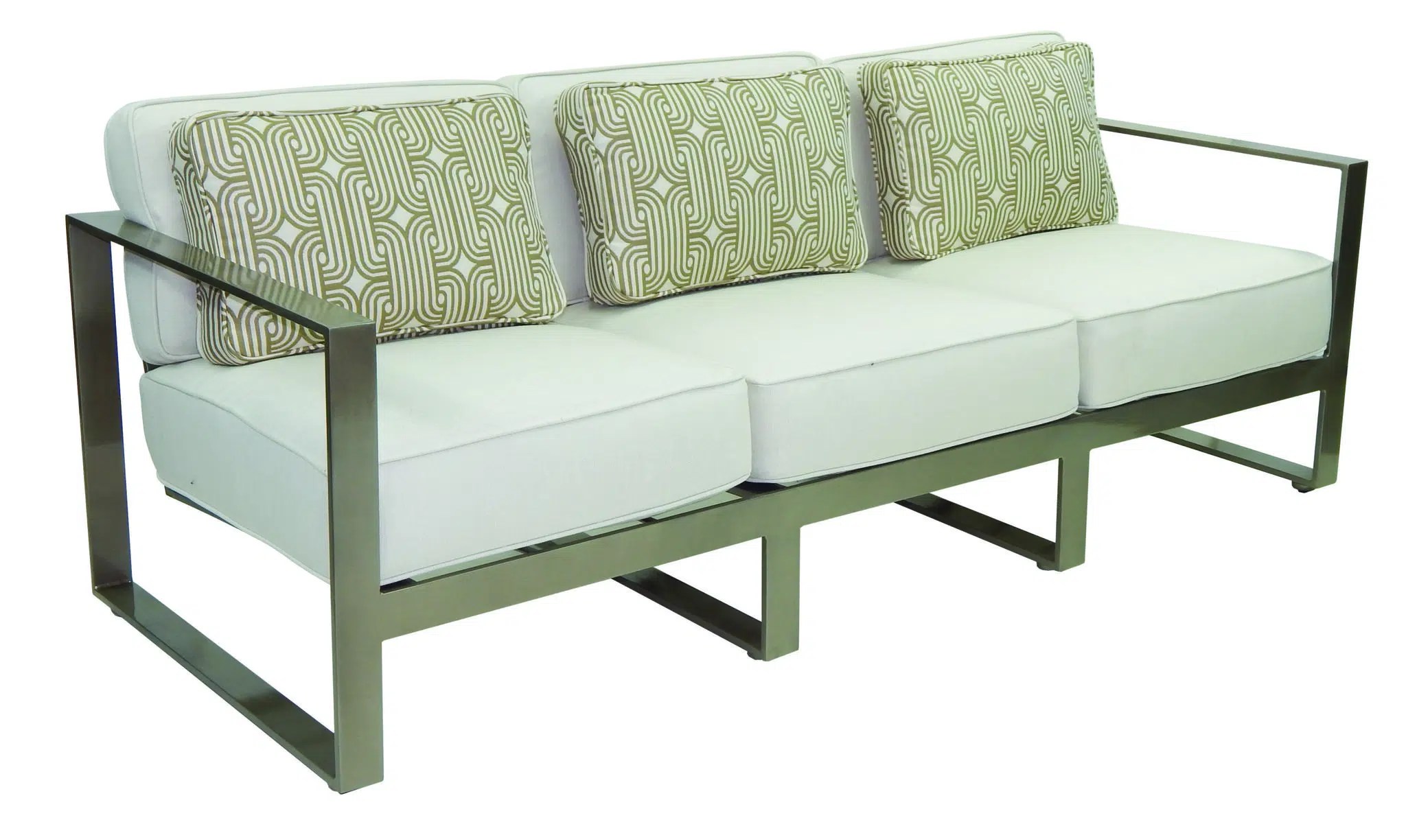 Castelle Park Place Cushion Lounge Swivel Rocker w/ One Pillow Luxury