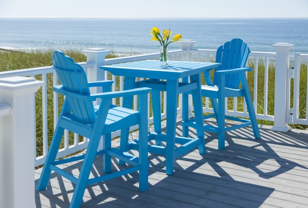 Seaside Casual Luxury Outdoor Furniture with Recycled Material The