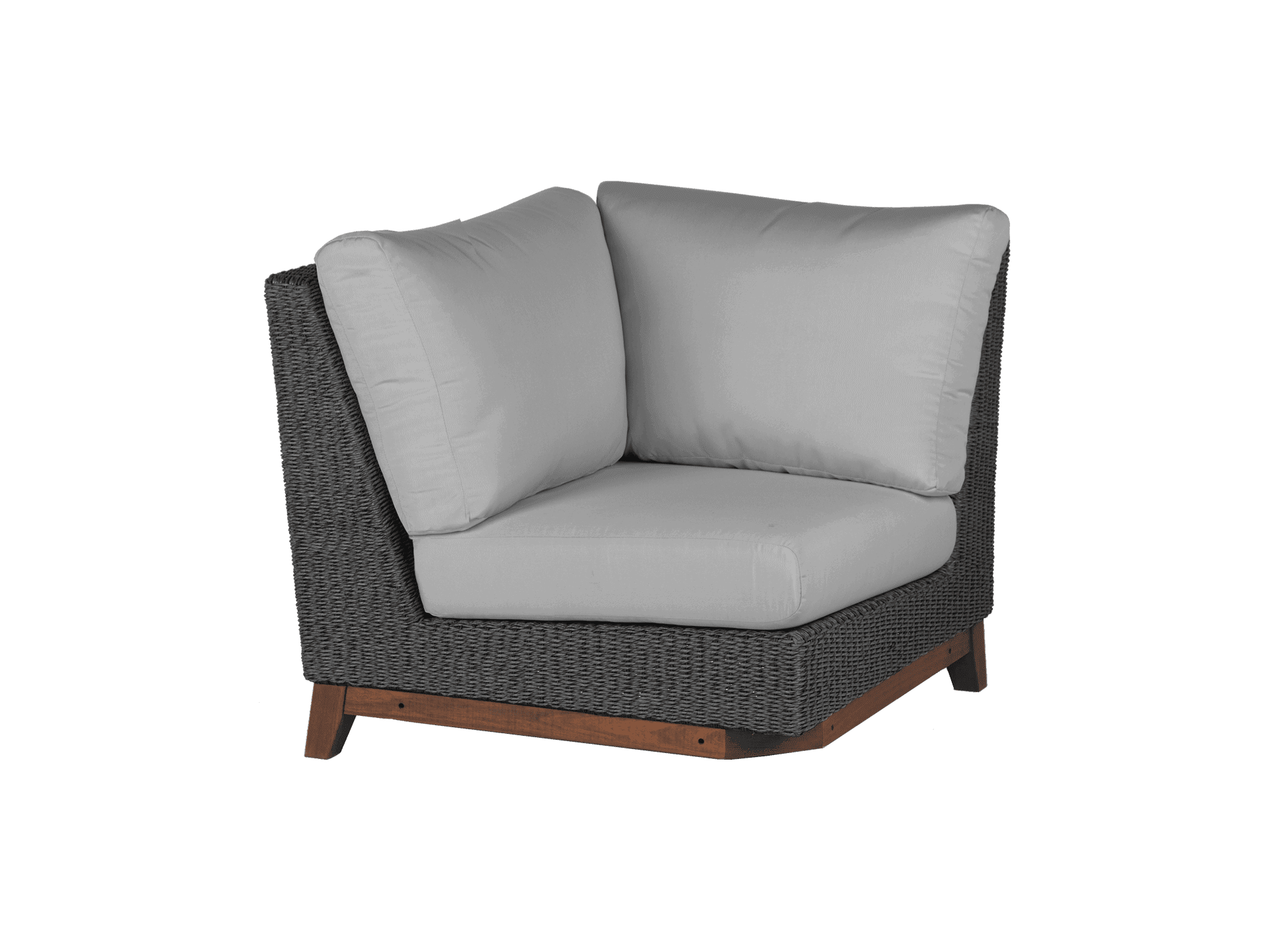Shop Jensen Coral Sectional Corner in Gray Perfect Home Addition