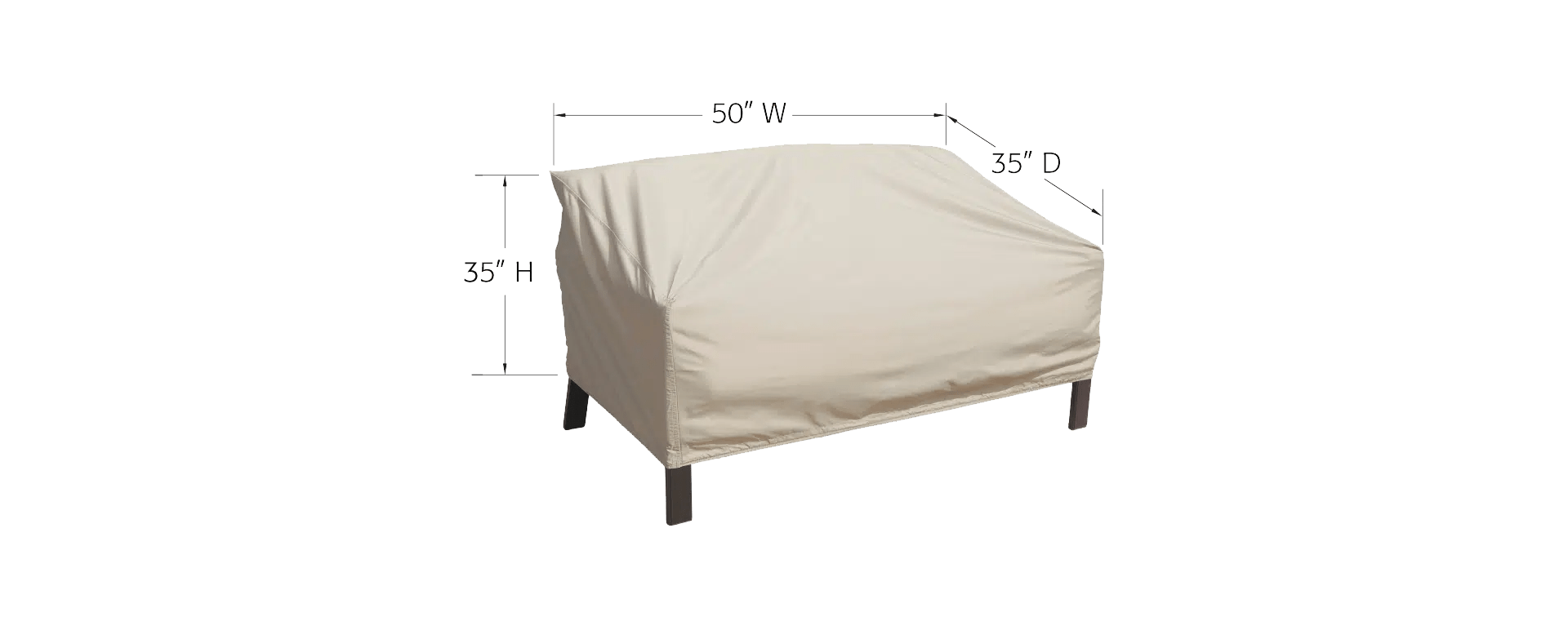 Treasure Garden Loveseat Cover Durable & Stylish Protection