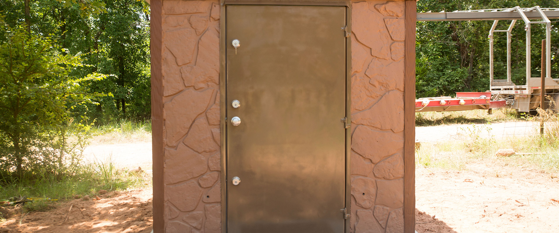 Hausner's Concrete & Metal Storm Shelters Est. 1954 Enid Oklahoma
