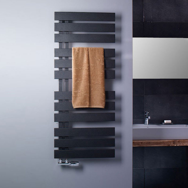 Badheizkörper Heizkörper Heizung Yenga 1120 Watt 1824 x 600 mm Graphit