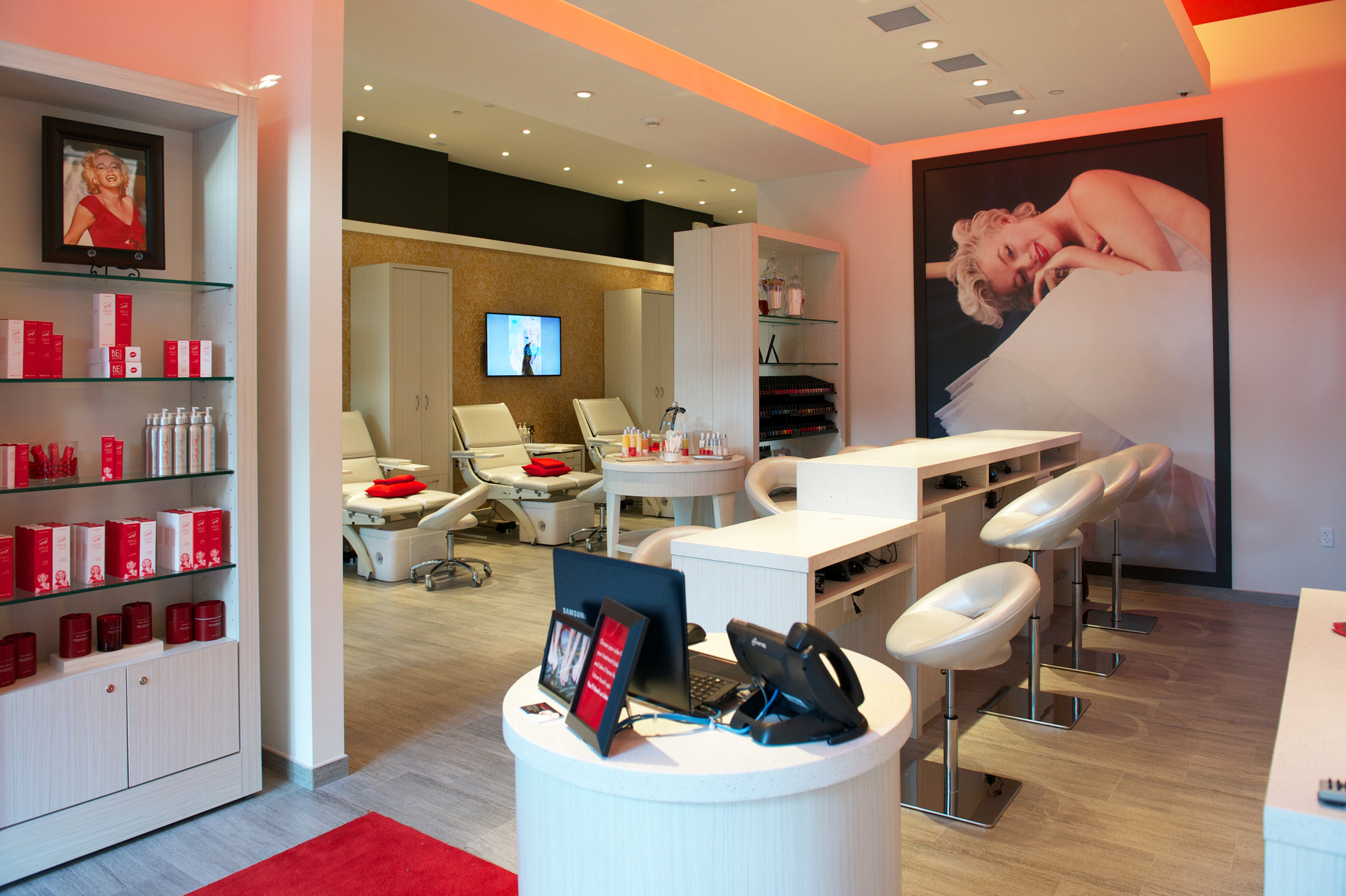 Midtown's New Marilyn Monroe Nail Boutique Offers Pampering Fit For a