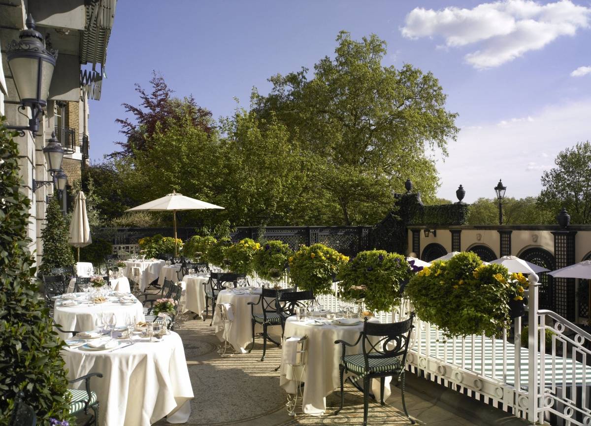 Introducing The Garden Bar Champagne Terrace At The Ritz London