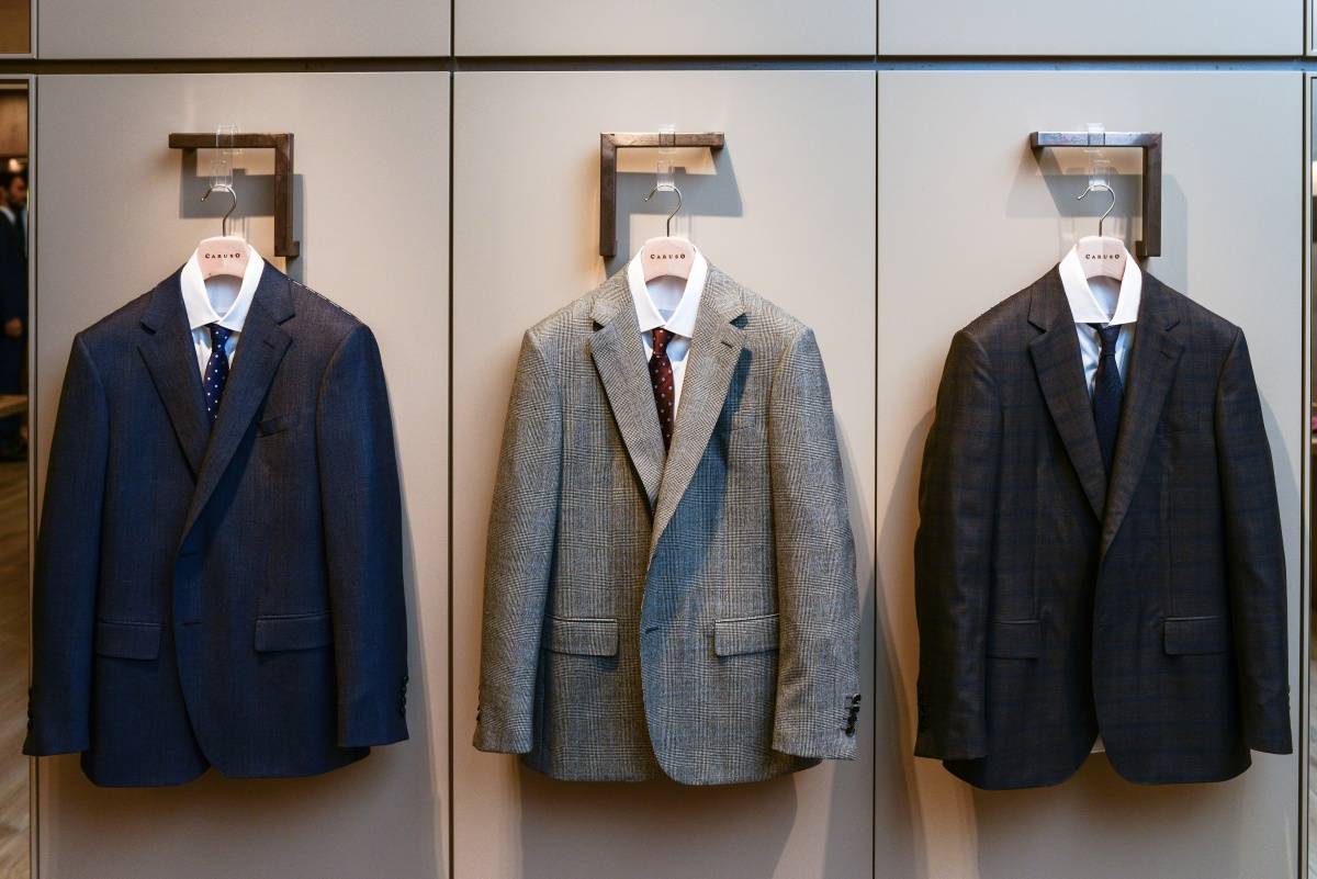 Highend Menswear Brand Caruso Opens First NYC Store