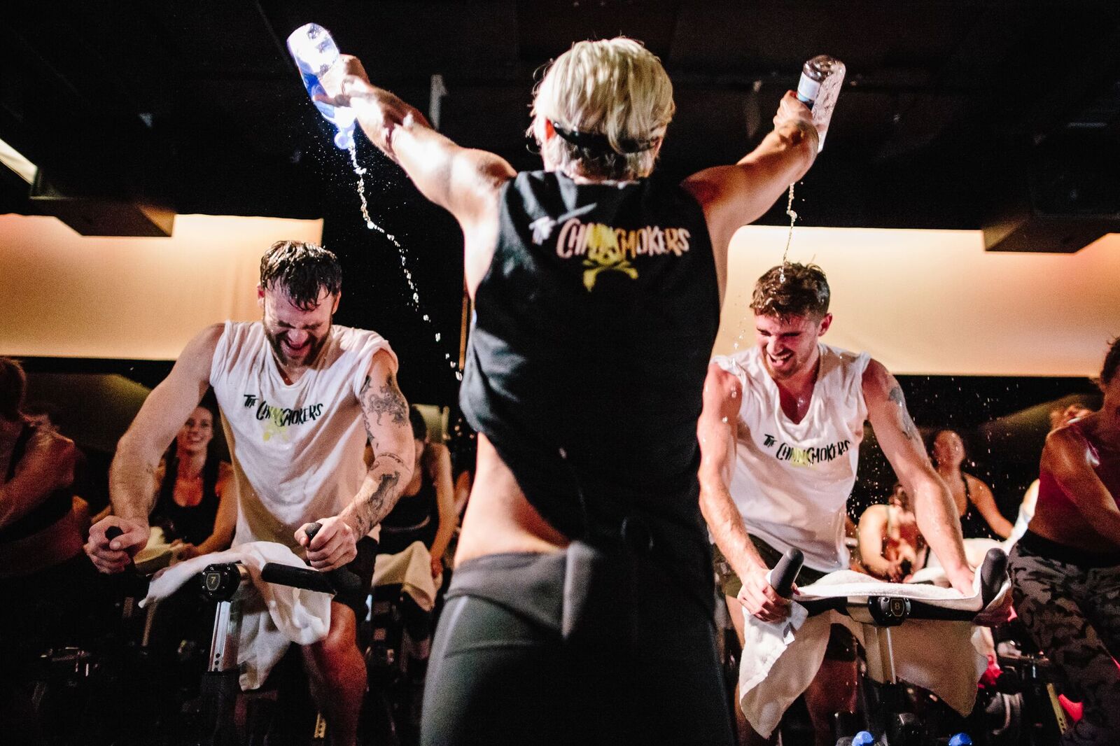 The Chainsmokers Launch SoulCycle Retail Collection In Las
