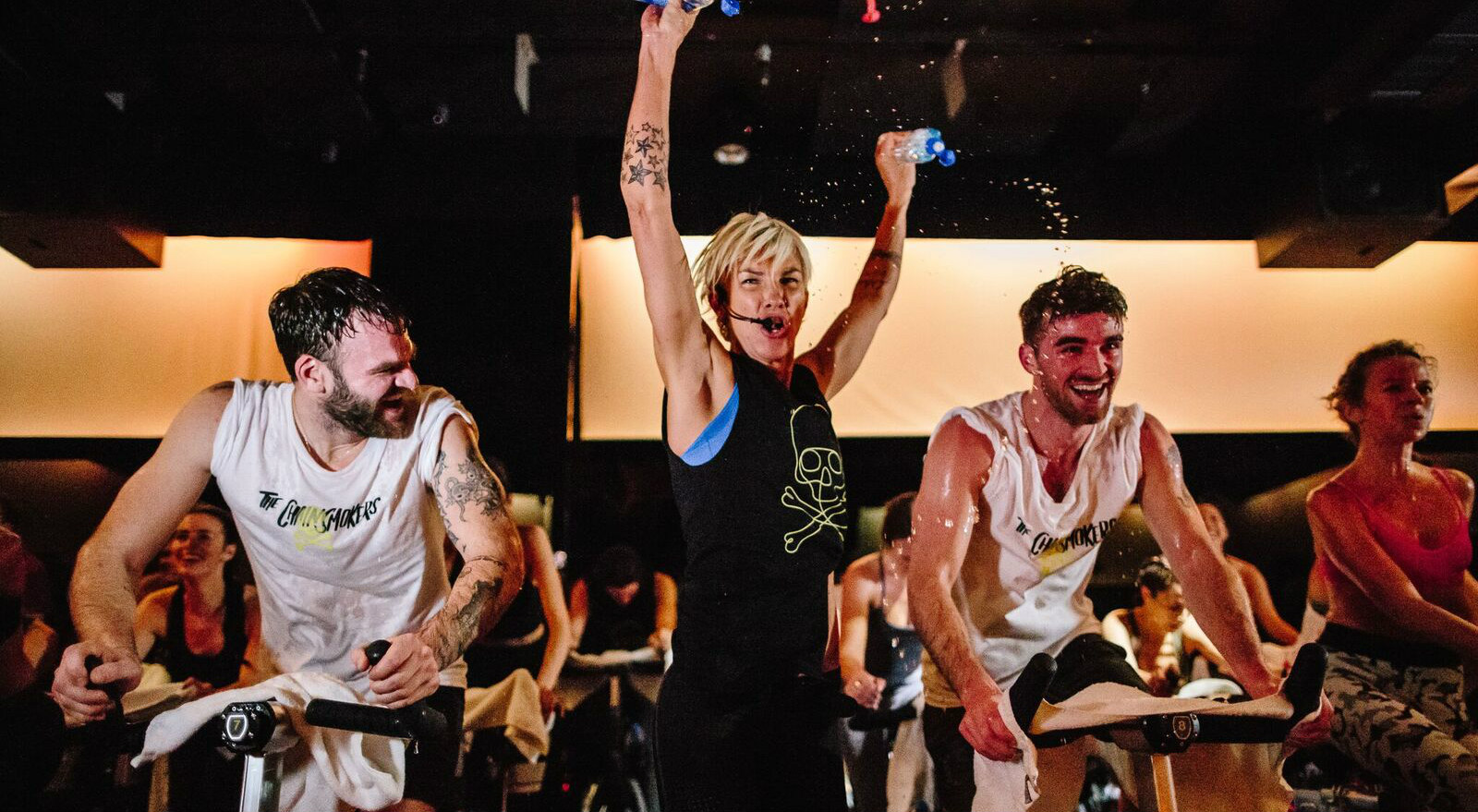 The Chainsmokers Launch SoulCycle Retail Collection In Las