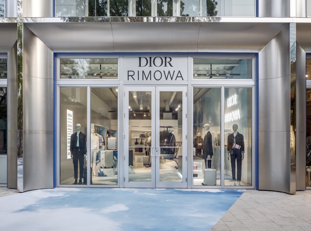 Dior X RIMOWA PopUp Boutique Opens In Miami Design District