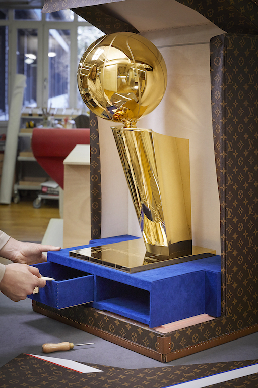 Louis Vuitton & NBA Partner For Finals Trophy Travel Case