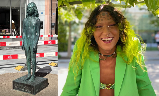 Trans American Artist Installs First Known Naked Statue Of Trans Woman
