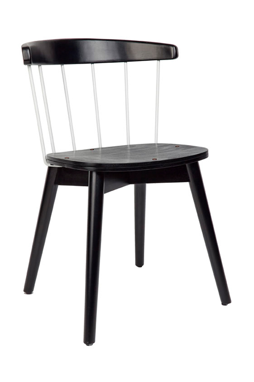 Amazing Black Timber and Rod Chair from Have a Seat