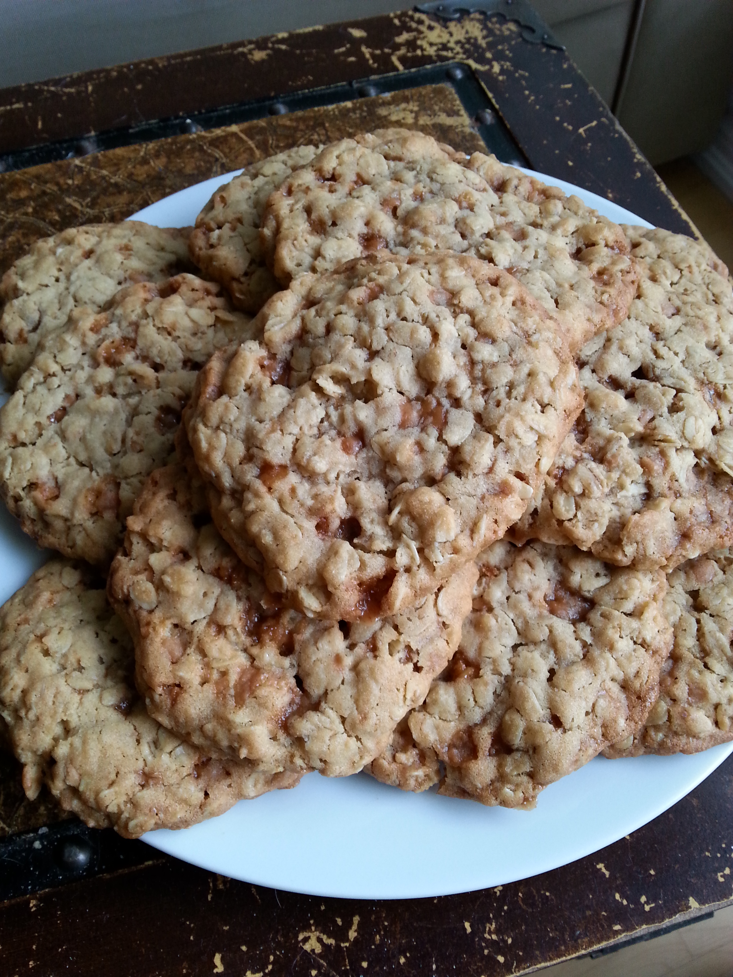 Skor Oatmeal Cookies, my oh my have cake and eat it too