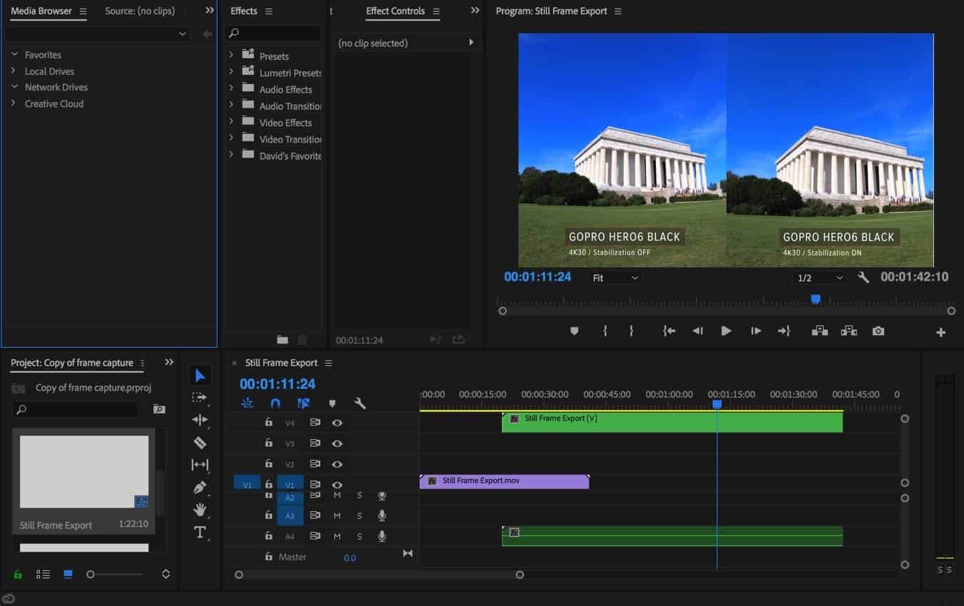 How to Export a Frame from Premiere Pro