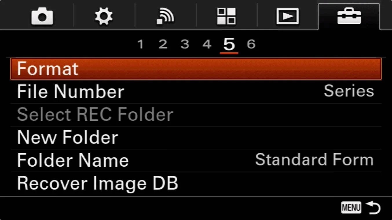 How to Format Memory Card in Sony a6000