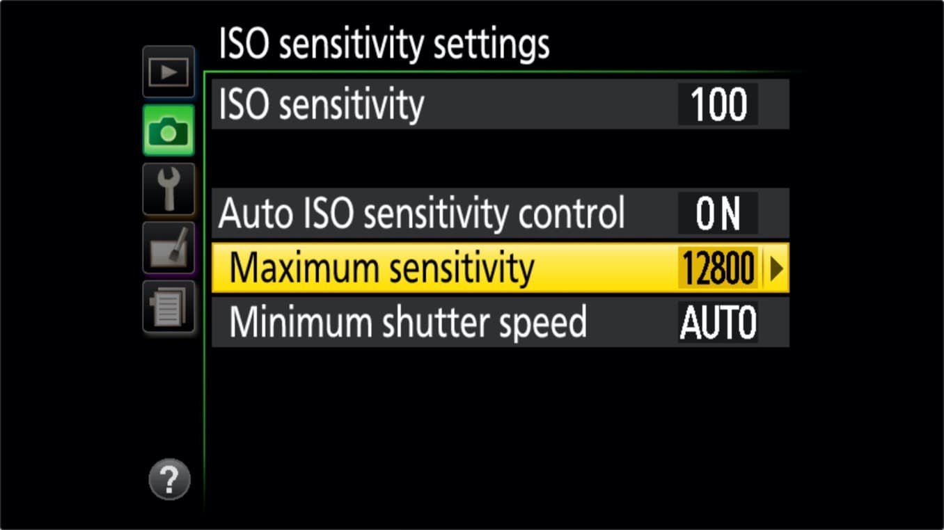 How to Change ISO on a Nikon D3500