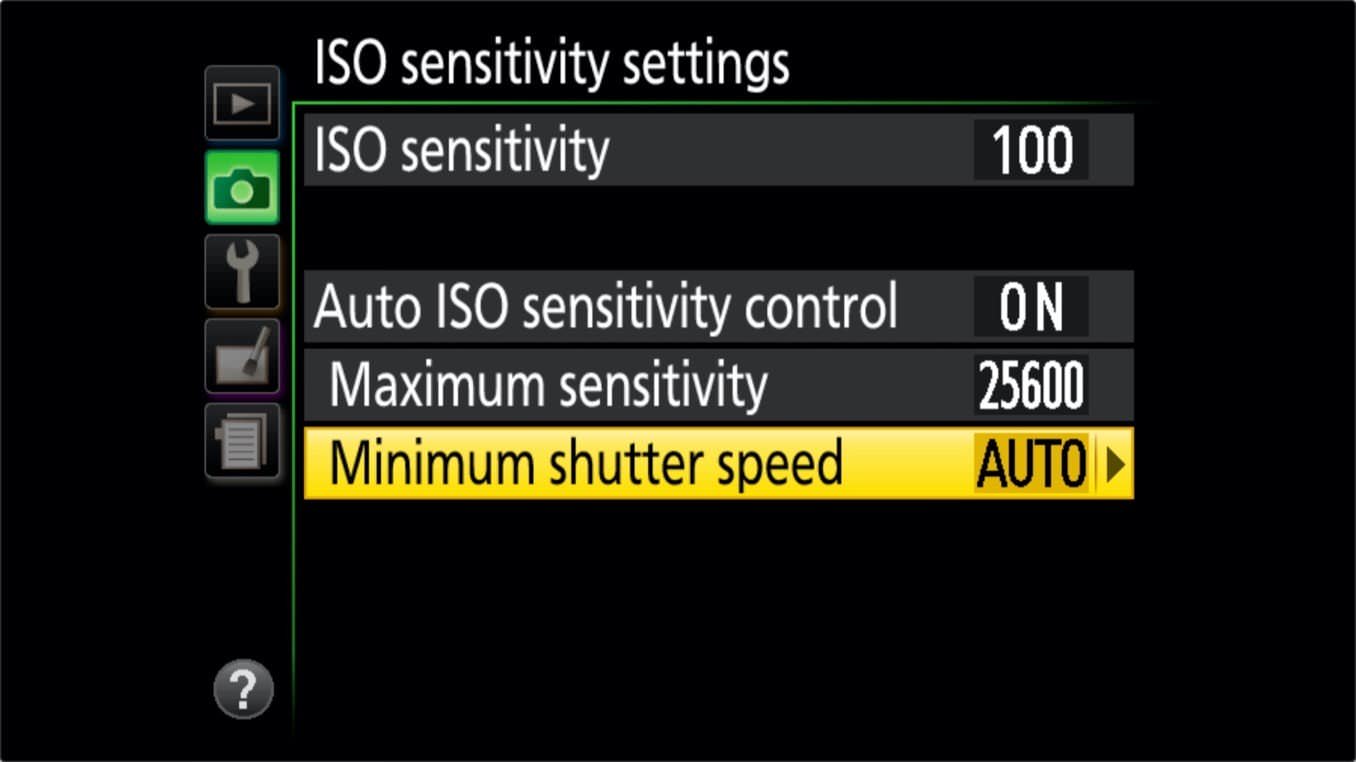 How to Change ISO on a Nikon D3500