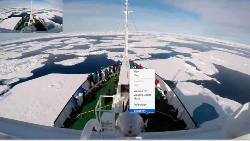 VLC can Capture a Video Frame & Export it as JPG. Here's how to do it.