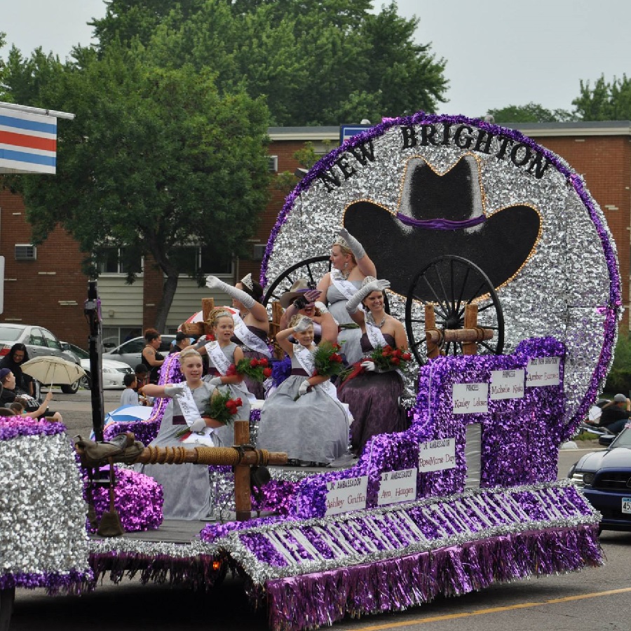 New Brighton Stockyard Days Parade 2023 Biking To Good Times: Stockyard Days