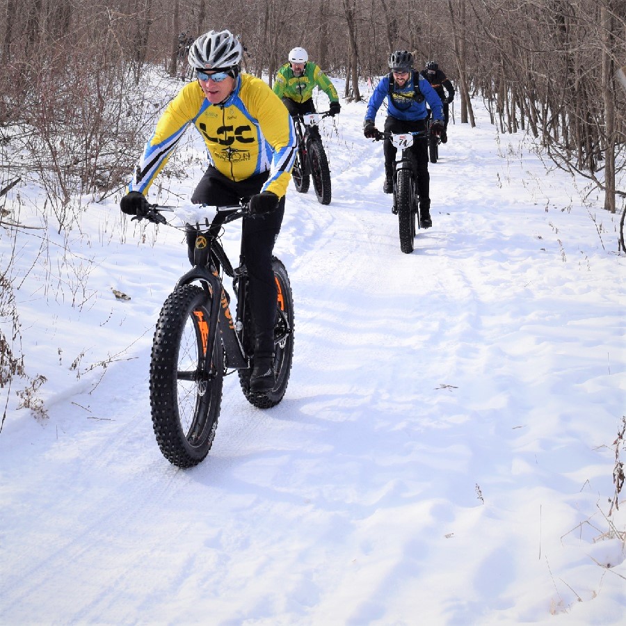 The first annual Snowbowl Fat Bike Race conquers Ham Lake!