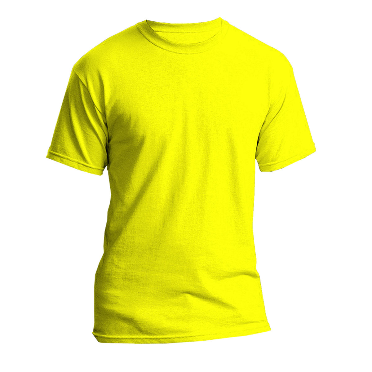 Yellow Round Neck Tshirt Branding & Printing Solutions Company in
