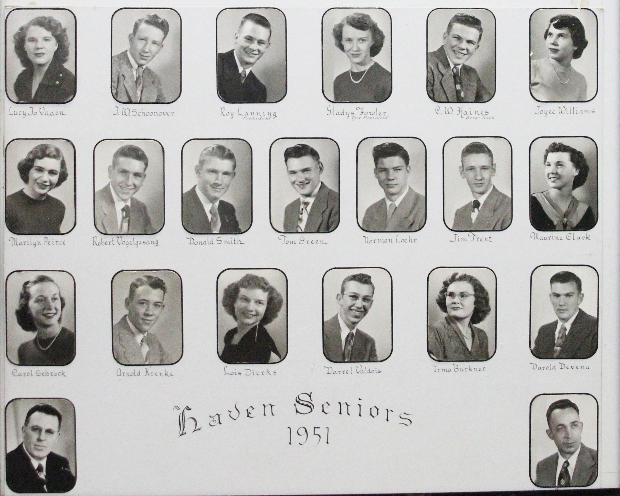 Class Photos Haven, Kansas