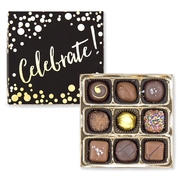 9Piece Celebrate Gift Box Haven's Candies